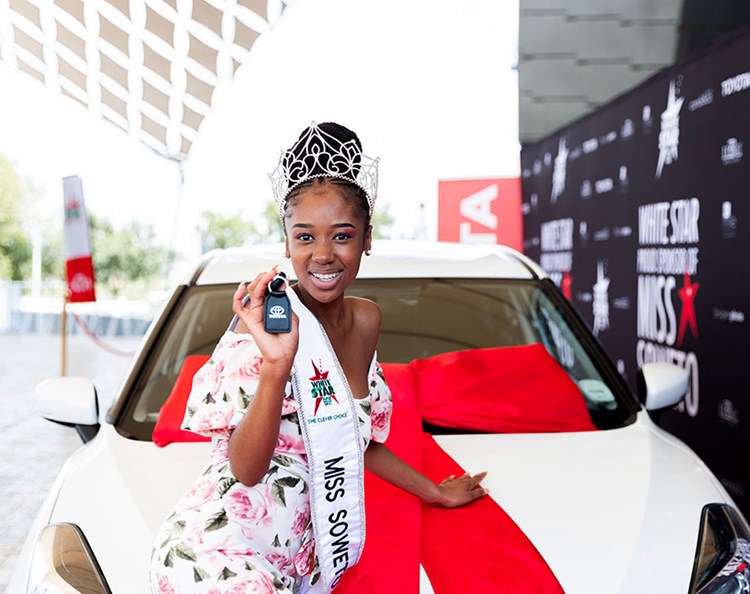 2020 Miss Soweto Drives away in a New Toyota Starlet Article Image